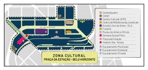 Inscrições abertas para o projeto "Zona Cultural Praça da Estação"