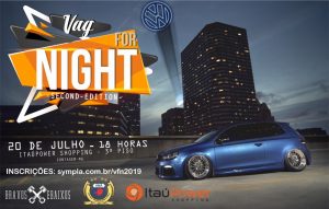 Exposição noturna de carros no ItaúPower Shopping @ ItaúPower Shopping