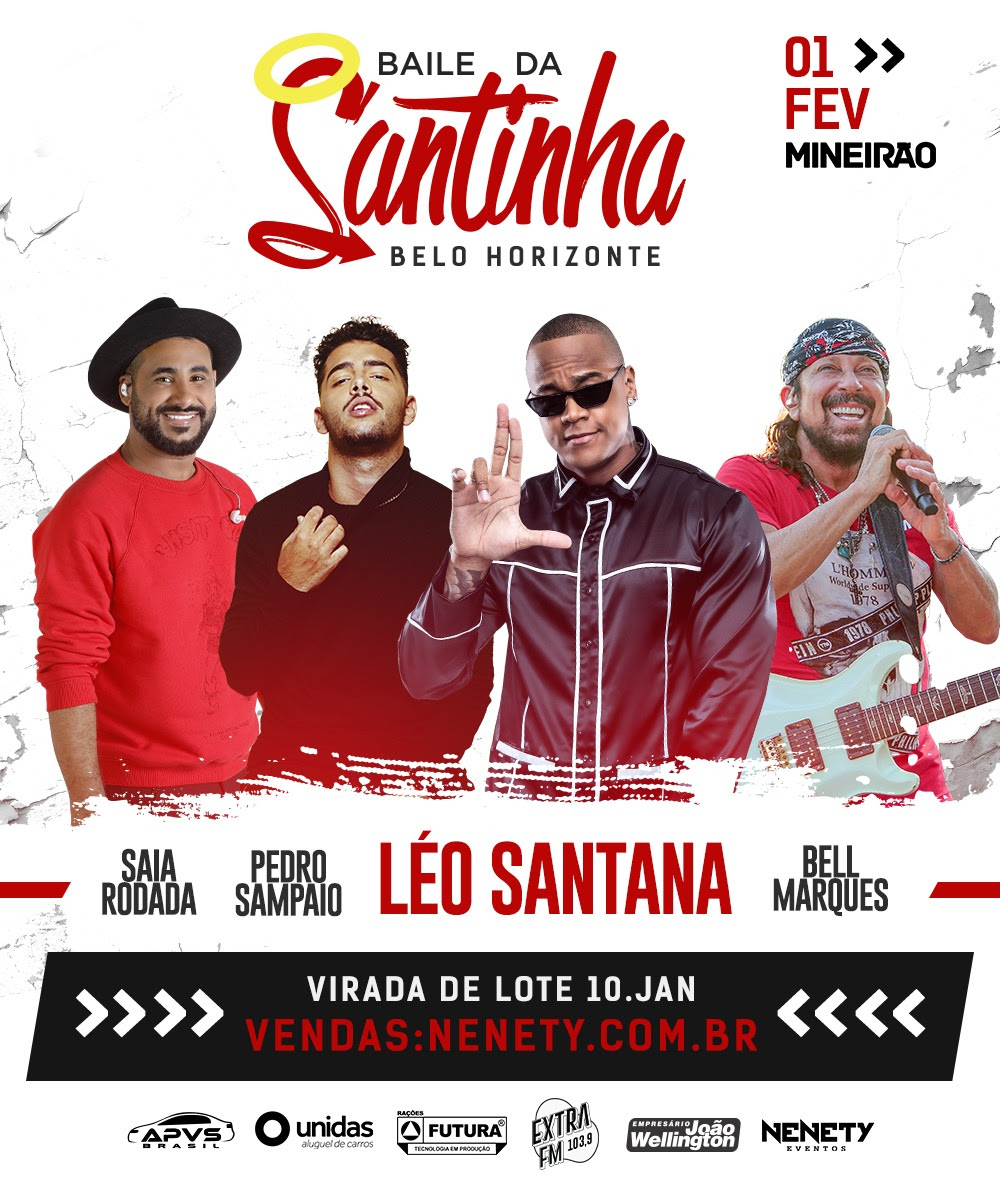 Contagem regressiva para o Baile da Santinha com Léo Santana e