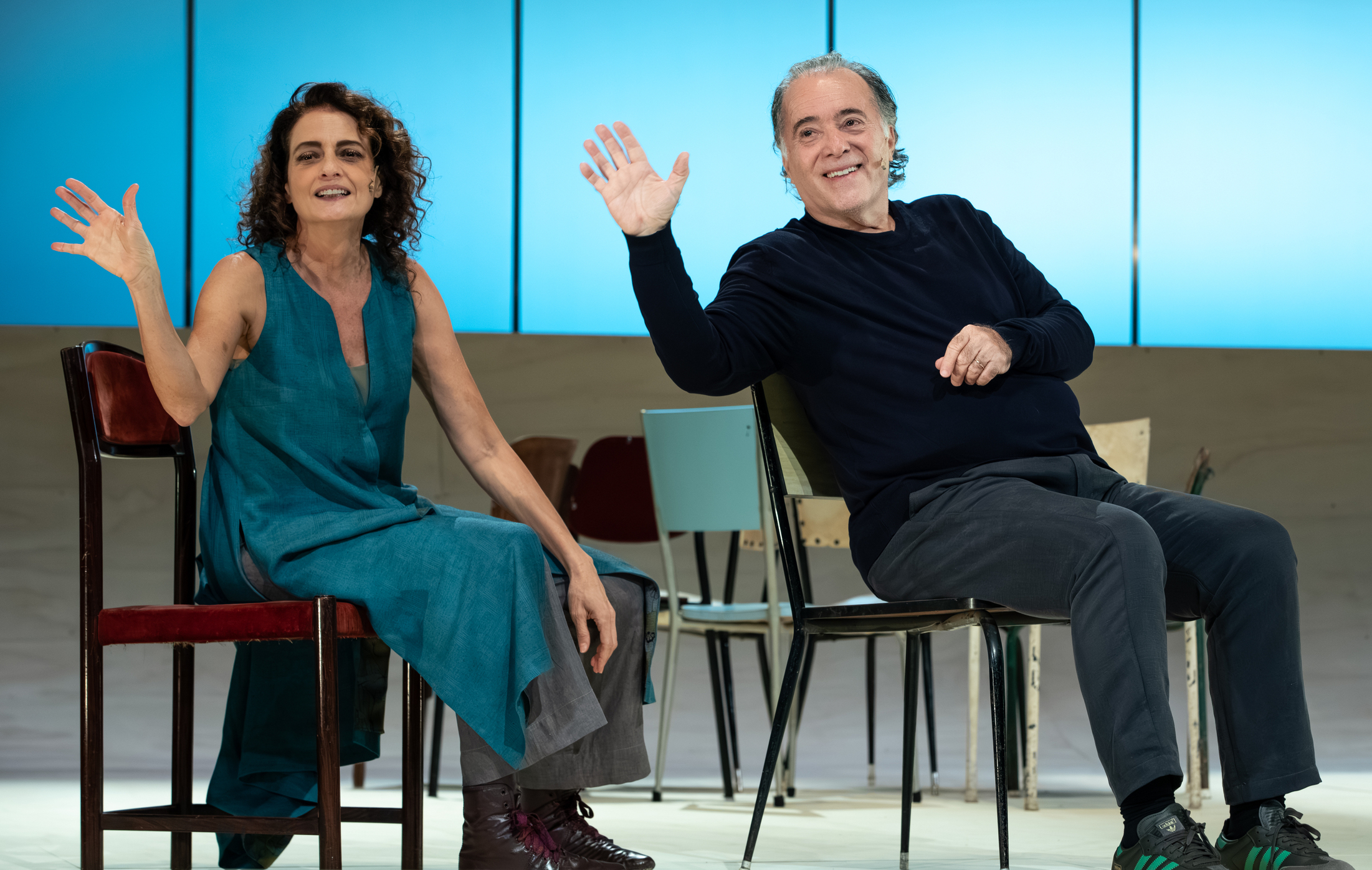 O que só sabemos juntos Denise Fraga e Tony Ramos no Teatro Sesiminas ...